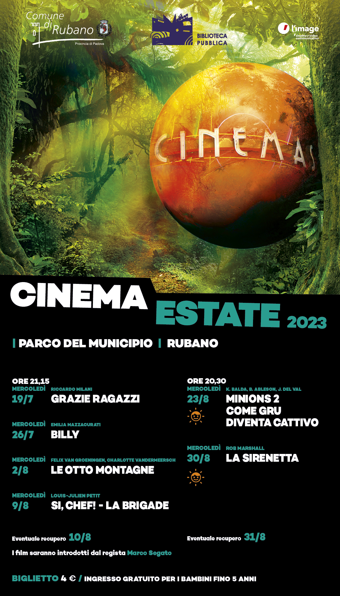 Locandina dell'evento Cinemaestate 2023